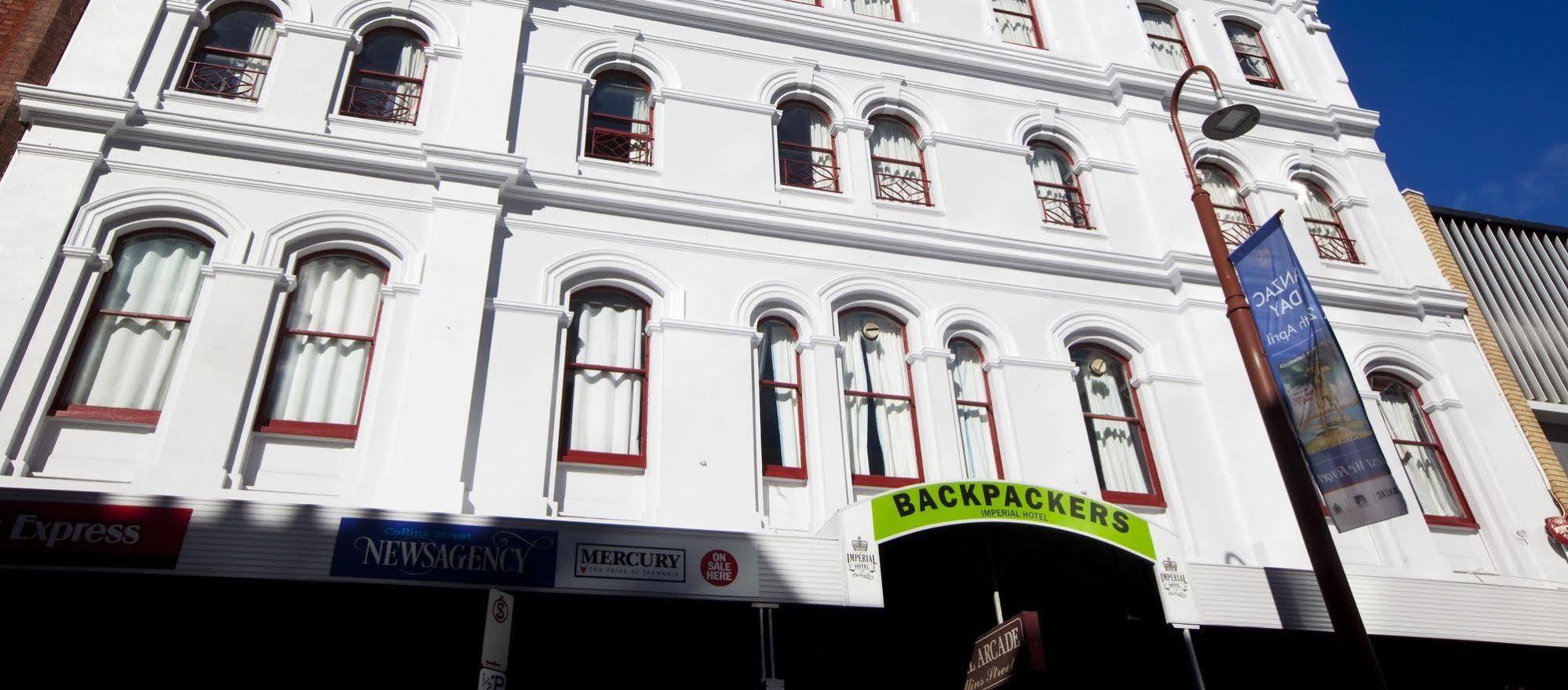 Backpackers Imperial Hotel Hobart Kültér fotó